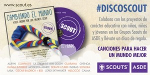 Disco de ASDE - Scouts de España